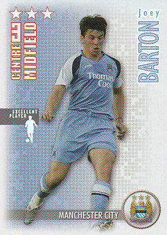 Joey Barton Manchester City 2006/07 Shoot Out Excellent Player #174